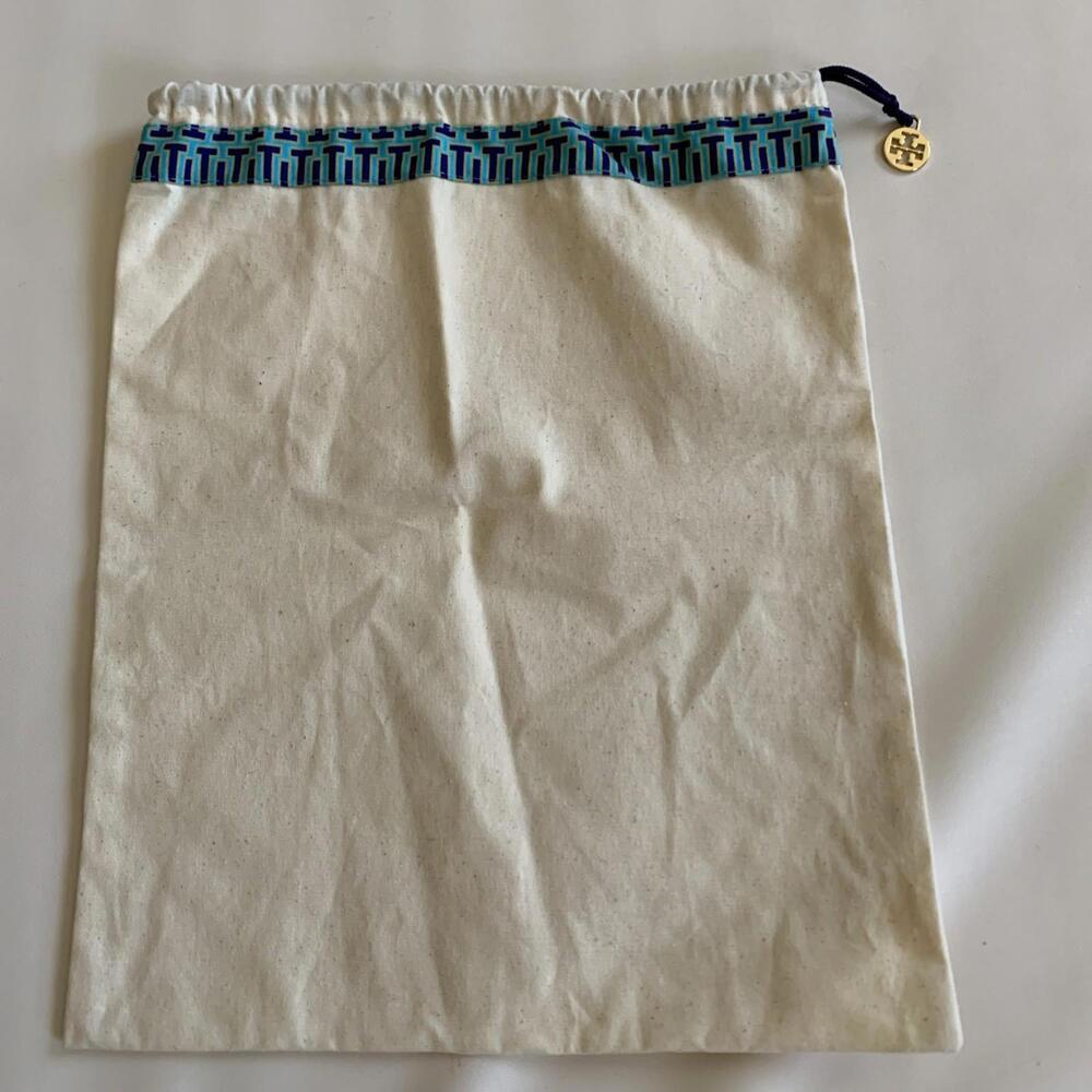 Tory Burch Drawstring Dustbag 12 By 13 Inch